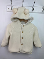 Fred & Flo Cream Knit Cardigan - Unisex 3 - 6 Months - Little Ones Preloved. Second Hand Children's & Preloved Baby, Kids, Girls & Boys Clothes. UK online