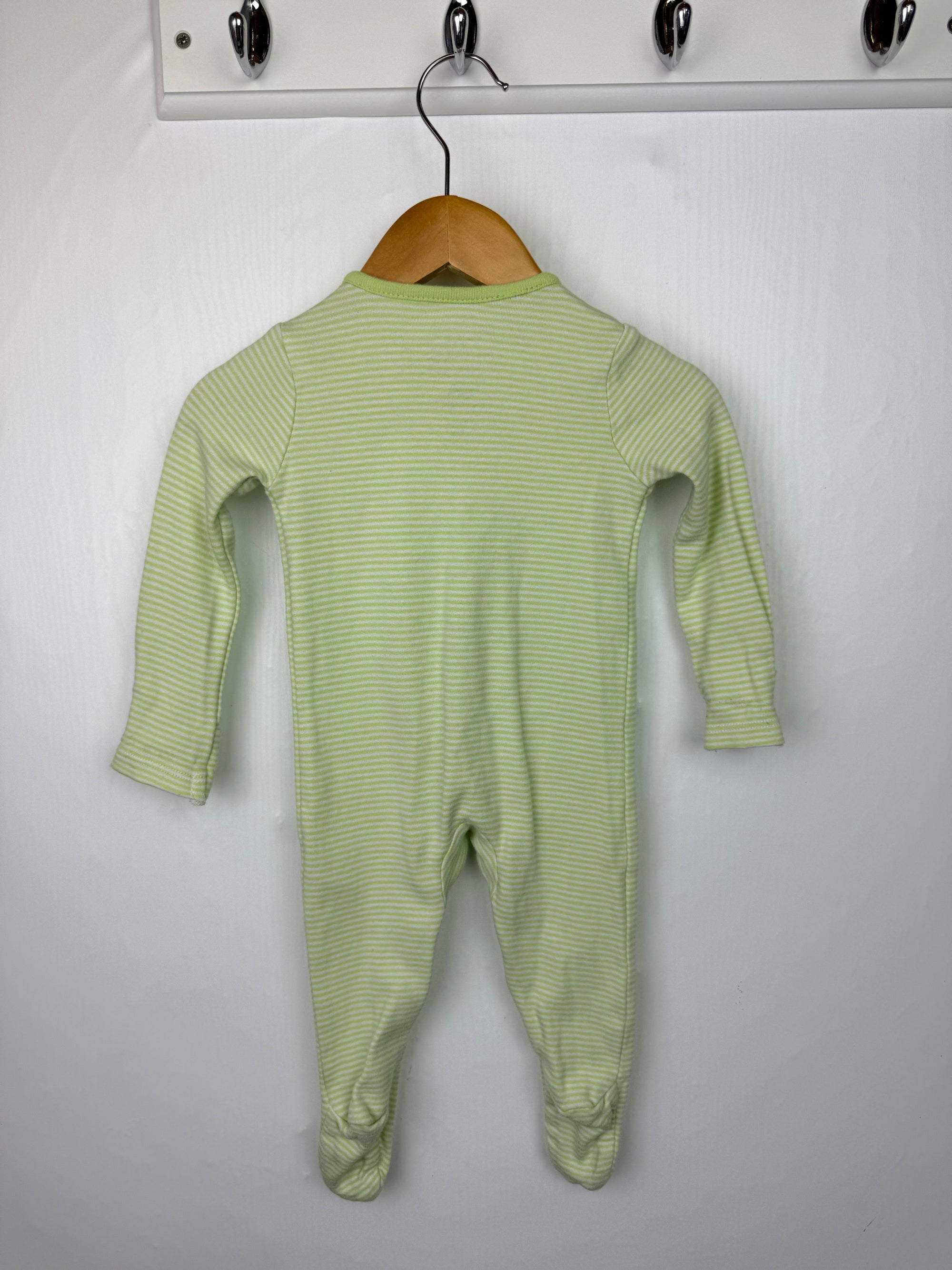 Fred & Flo Dinosaur Sleepsuit - Boys 3 - 6 Months - Little Ones Preloved. Second Hand Children's & Preloved Baby, Kids, Girls & Boys Clothes. UK online