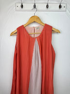 French Connection Orange Mesh Dress - Girls 12 - 13 Years - Little Ones Preloved. Second Hand Children's & Preloved Baby, Kids, Girls & Boys Clothes. UK online