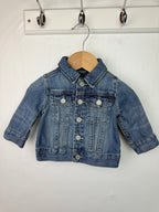 Gap Blue Denim Jacket - Unisex 0 - 6 Months - Little Ones Preloved. Second Hand Children's & Preloved Baby, Kids, Girls & Boys Clothes. UK online