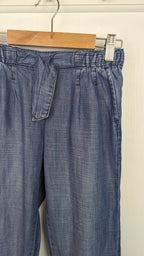 Gap Blue Denim Trousers - Girls 8 - 9 Years - Little Ones Preloved. Second Hand Children's & Preloved Baby, Kids, Girls & Boys Clothes. UK online
