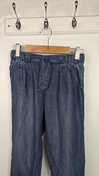 Gap Blue Denim Trousers - Girls 8 - 9 Years - Little Ones Preloved. Second Hand Children's & Preloved Baby, Kids, Girls & Boys Clothes. UK online