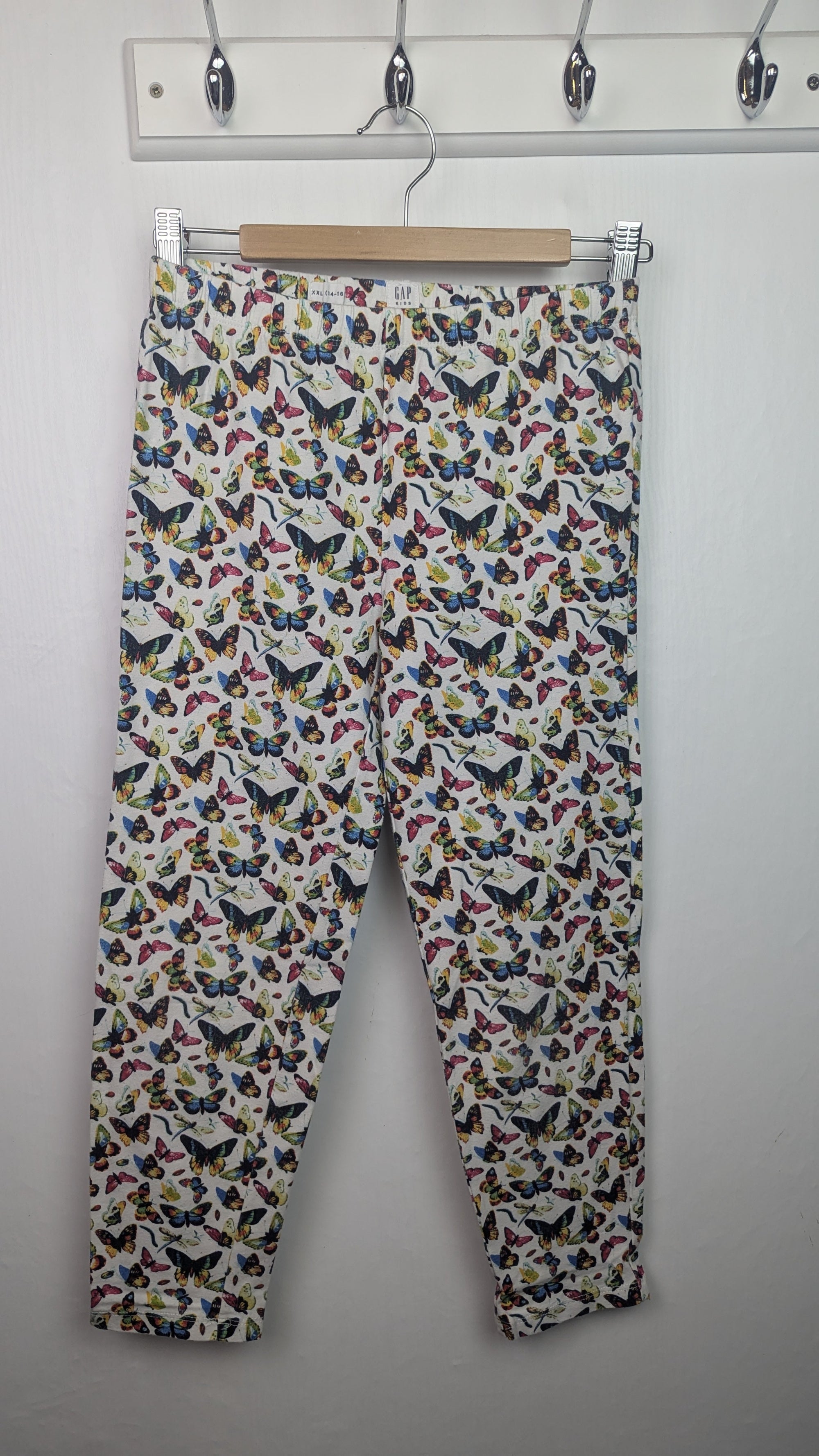 Gap Butterfly 3/4 Leggings - Girls 14 - 16 Years - Little Ones Preloved. Second Hand Children's & Preloved Baby, Kids, Girls & Boys Clothes. UK online