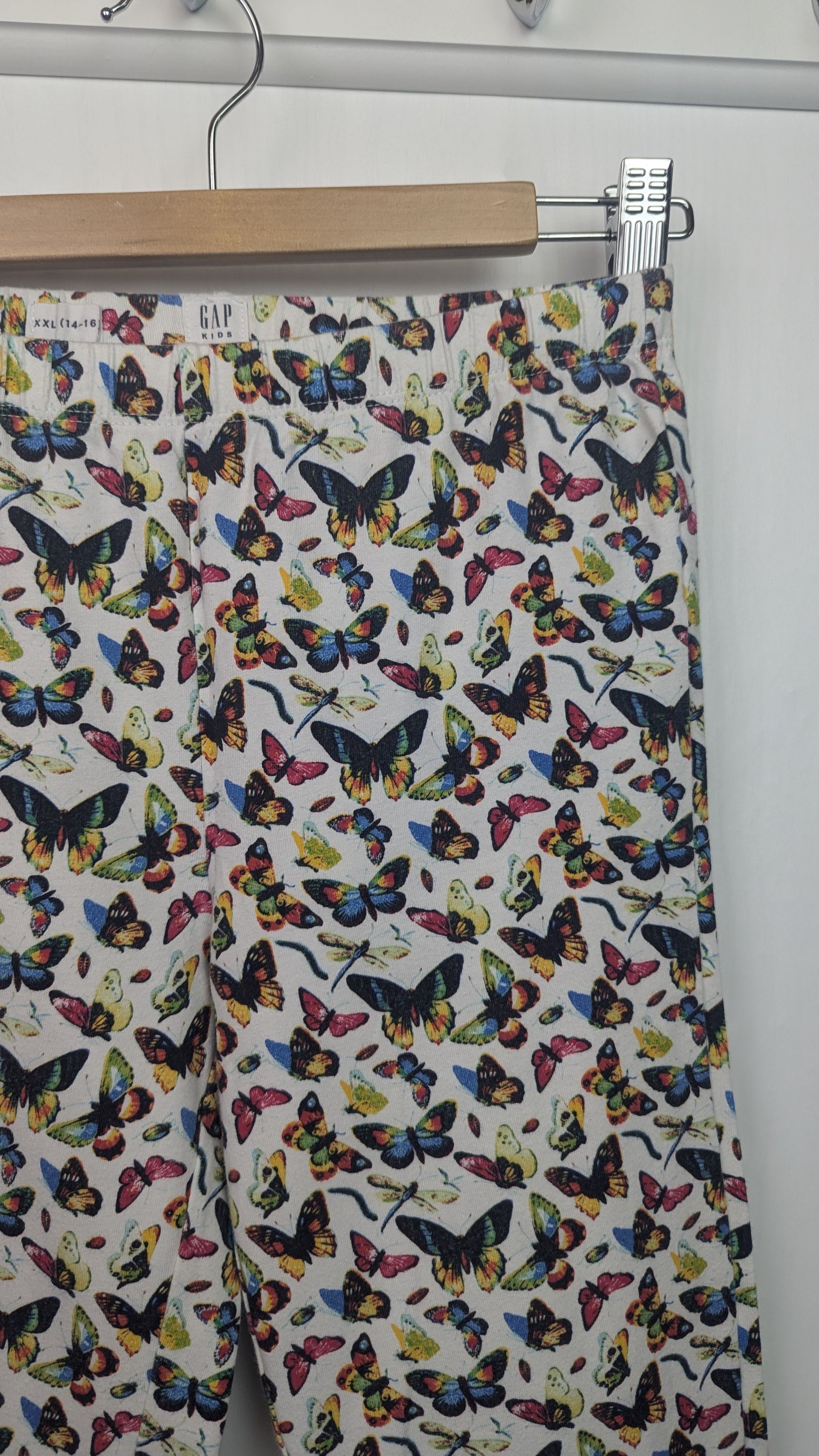 Gap Butterfly 3/4 Leggings - Girls 14 - 16 Years - Little Ones Preloved. Second Hand Children's & Preloved Baby, Kids, Girls & Boys Clothes. UK online