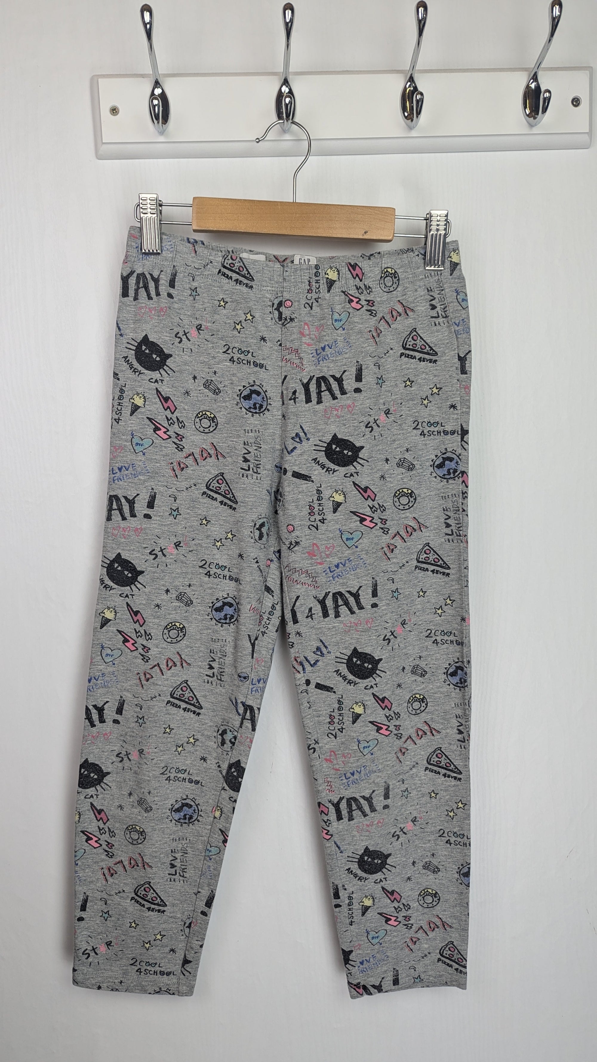 Gap Grey '2Cool' Cropped Leggings - Girls 14 - 16 Years - Little Ones Preloved. Second Hand Children's & Preloved Baby, Kids, Girls & Boys Clothes. UK online