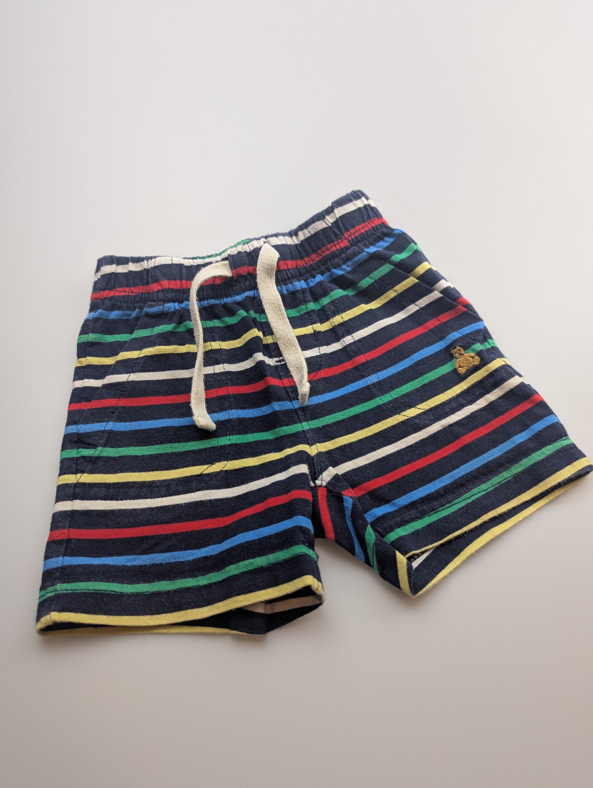Gap Multi Stripe Shorts - Boys 6 - 12 Months - Little Ones Preloved. Second Hand Children's & Preloved Baby, Kids, Girls & Boys Clothes. UK online
