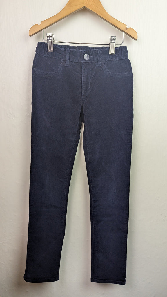 Gap Navy Skinny Cord Trousers - Unisex 8 Years Gap Used, Preloved, Preworn & Second Hand Baby, Kids & Children's Clothing UK Online. Cheap affordable. Brands including Next, Joules, Nutmeg Morrisons, TU, F&F, H&M.