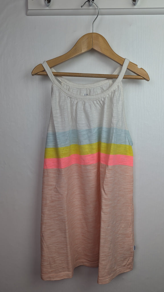 GAP Strap Multicoloured Stripe Top - Girls 13-14 Years Little Ones Preloved Used, Preloved, Preworn & Second Hand Baby, Kids & Children's Clothing UK Online. Cheap affordable. Brands including Next, Joules, Nutmeg Morrisons, TU, F&F, H&M.