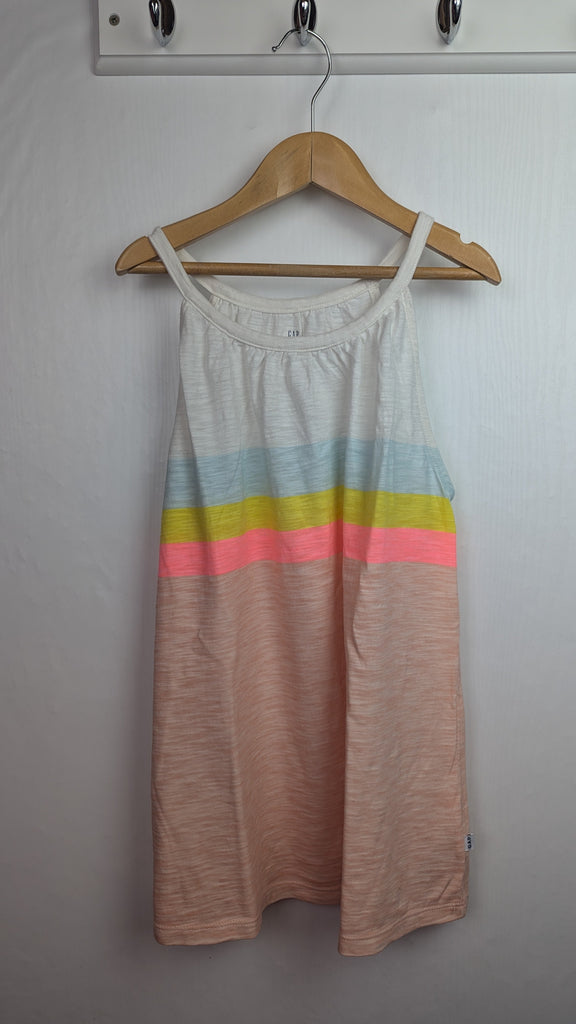 GAP Strap Multicoloured Stripe Top - Girls 13-14 Years Little Ones Preloved Used, Preloved, Preworn & Second Hand Baby, Kids & Children's Clothing UK Online. Cheap affordable. Brands including Next, Joules, Nutmeg Morrisons, TU, F&F, H&M.