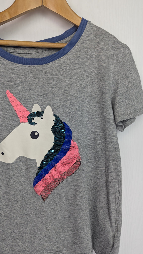 GAP Unicorn Changing Sequin Top - Girls 8-9 Years Gap Used, Preloved, Preworn & Second Hand Baby, Kids & Children's Clothing UK Online. Cheap affordable. Brands including Next, Joules, Nutmeg Morrisons, TU, F&F, H&M.