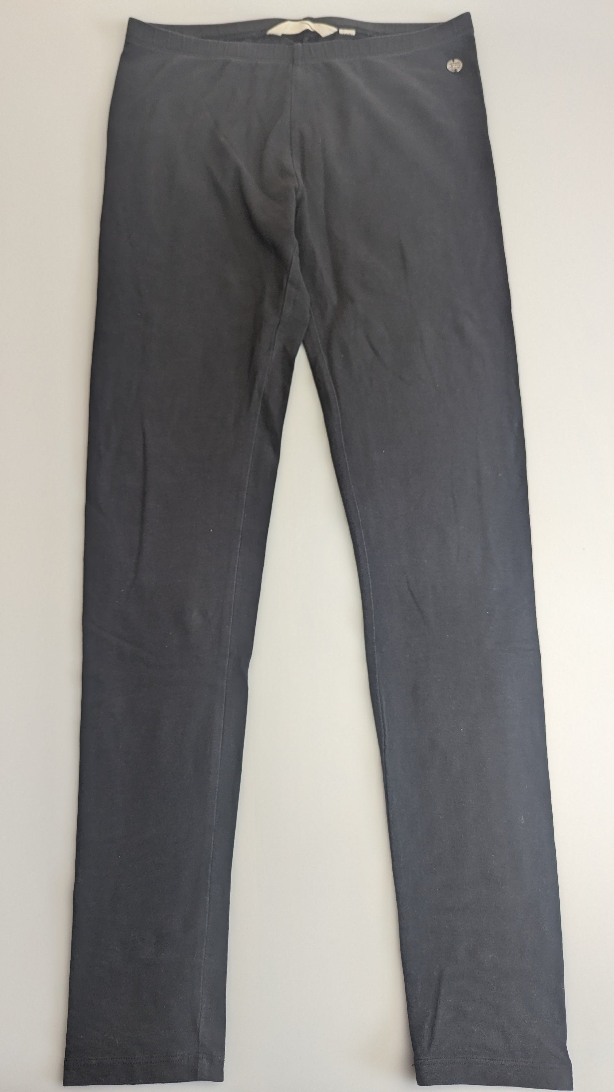 Garcia Jeans Plain Black Leggings - Girls 12 - 13 Years - Little Ones Preloved. Second Hand Children's & Preloved Baby, Kids, Girls & Boys Clothes. UK online