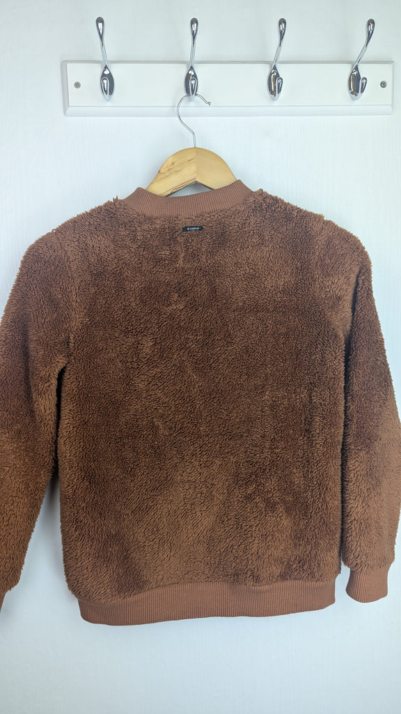 Garcia Jeans Rust Brown Fluffy Jacket - Unisex 12-13 Years Garcia Jeans Used, Preloved, Preworn & Second Hand Baby, Kids & Children's Clothing UK Online. Cheap affordable. Brands including Next, Joules, Nutmeg Morrisons, TU, F&F, H&M.