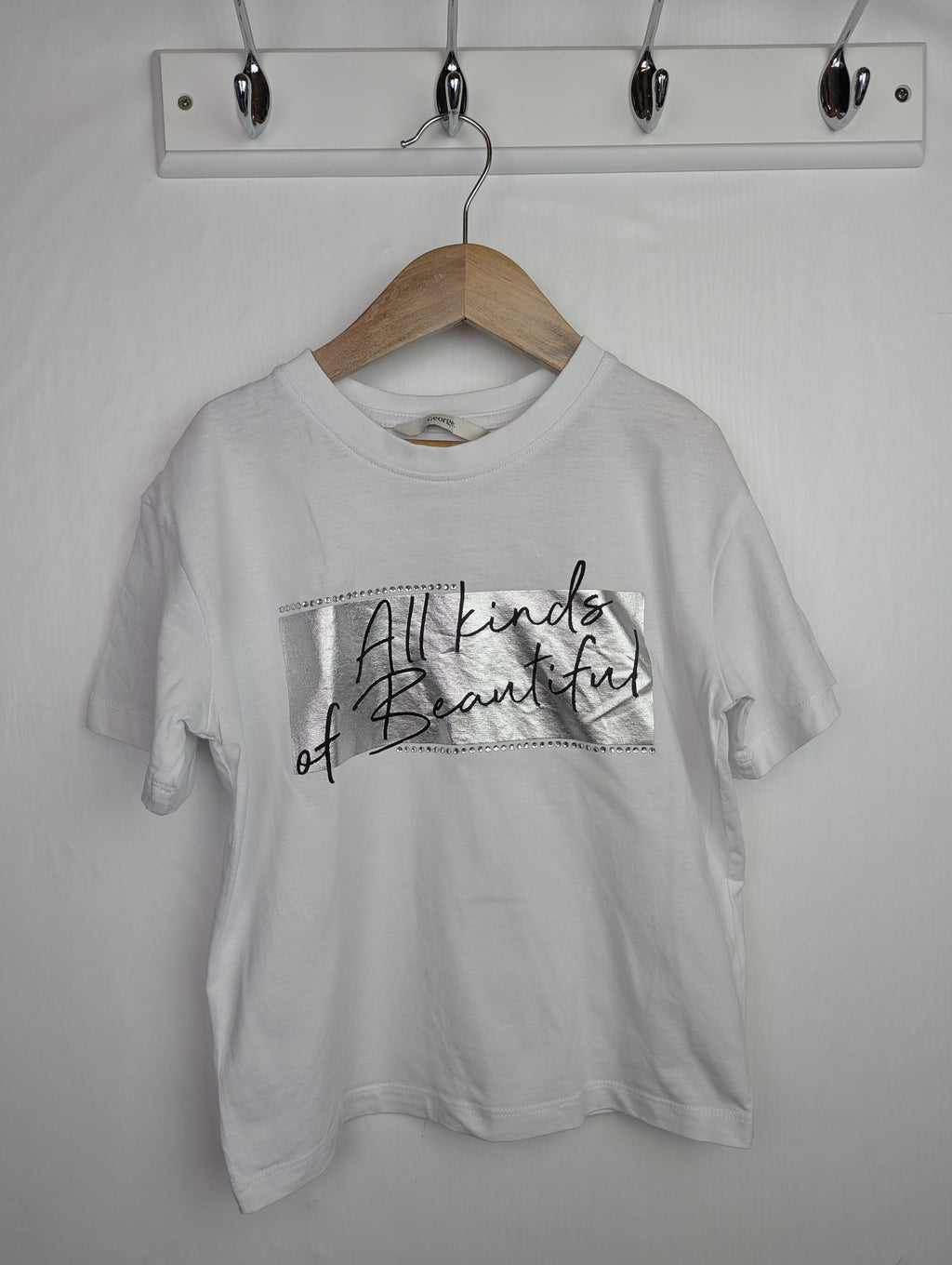George All Kind of Beautiful Top - Girls 6 - 7 Years - Little Ones Preloved. Second Hand Children's & Preloved Baby, Kids, Girls & Boys Clothes. UK online
