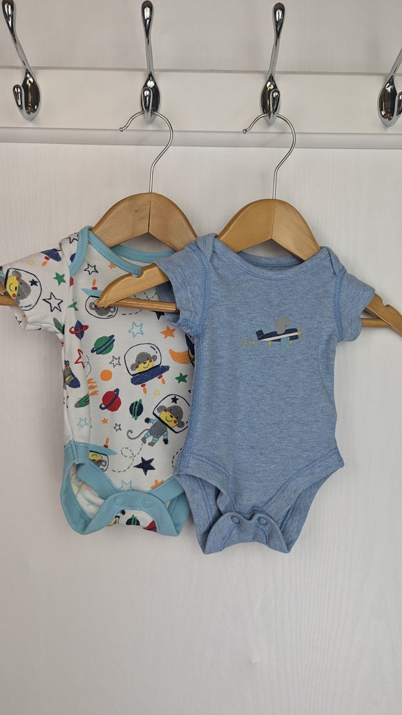 George and M&S Bodysuits - Boys Tiny Baby M&S and George Used, Preloved, Preworn & Second Hand Baby, Kids & Children's Clothing UK Online. Cheap affordable. Brands including Next, Joules, Nutmeg Morrisons, TU, F&F, H&M.