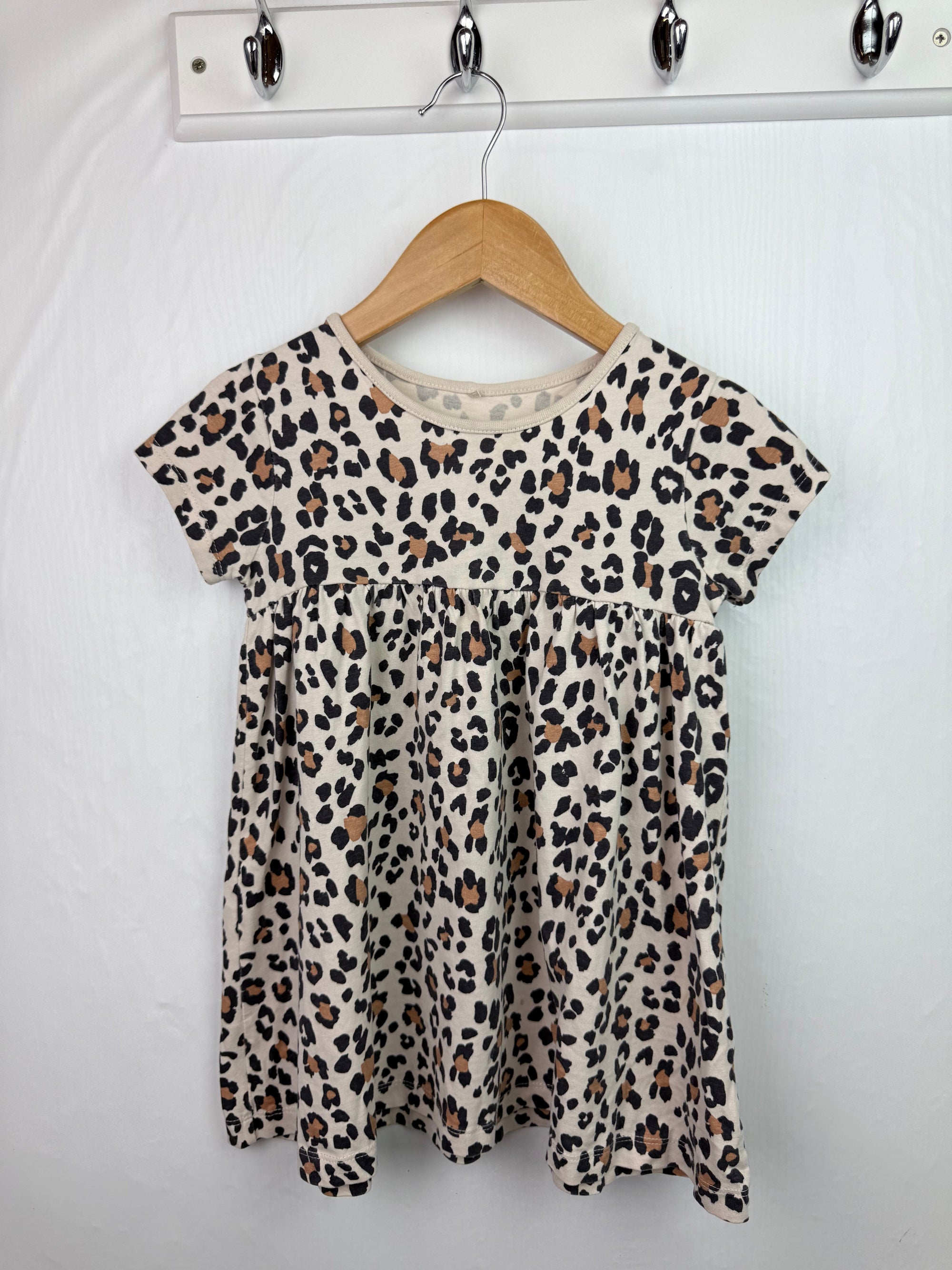 George Animal Print Dress - Girls 2 - 3 Years - Little Ones Preloved. Second Hand Children's & Preloved Baby, Kids, Girls & Boys Clothes. UK online