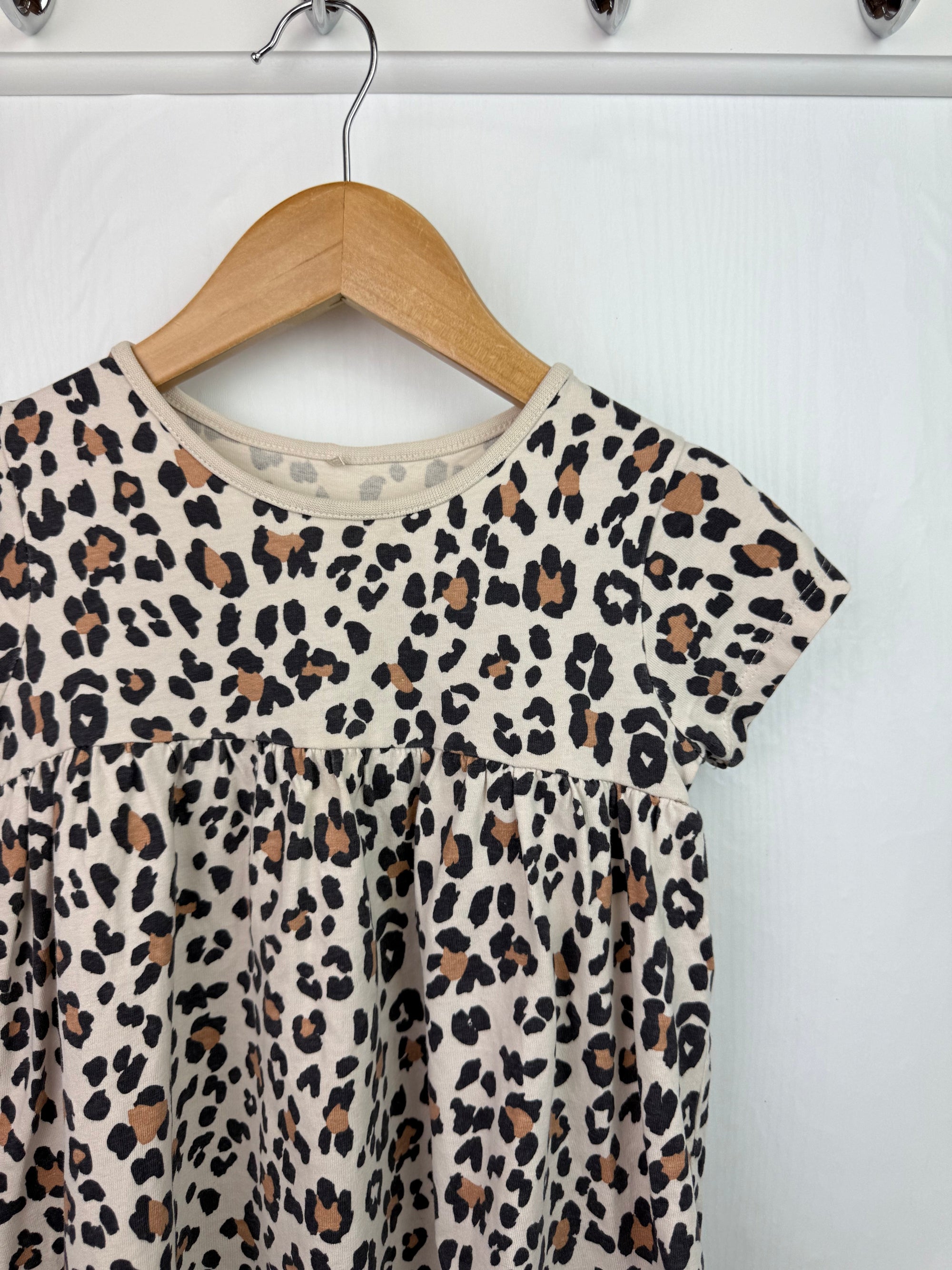 George Animal Print Dress - Girls 2 - 3 Years - Little Ones Preloved. Second Hand Children's & Preloved Baby, Kids, Girls & Boys Clothes. UK online