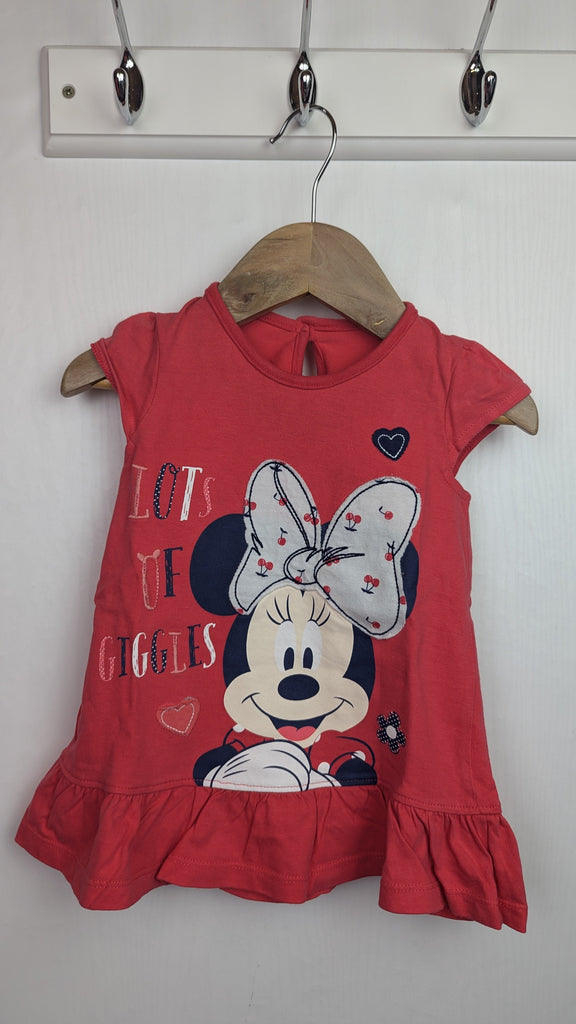 George @ Disney Minnie Mouse Top - Girls 12-18 Months Little Ones Preloved Used, Preloved, Preworn & Second Hand Baby, Kids & Children's Clothing UK Online. Cheap affordable. Brands including Next, Joules, Nutmeg Morrisons, TU, F&F, H&M.