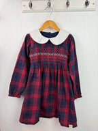 George Billie Faiers Plaid Shirred Dress - Girls 5 - 6 Years - Little Ones Preloved. Second Hand Children's & Preloved Baby, Kids, Girls & Boys Clothes. UK online