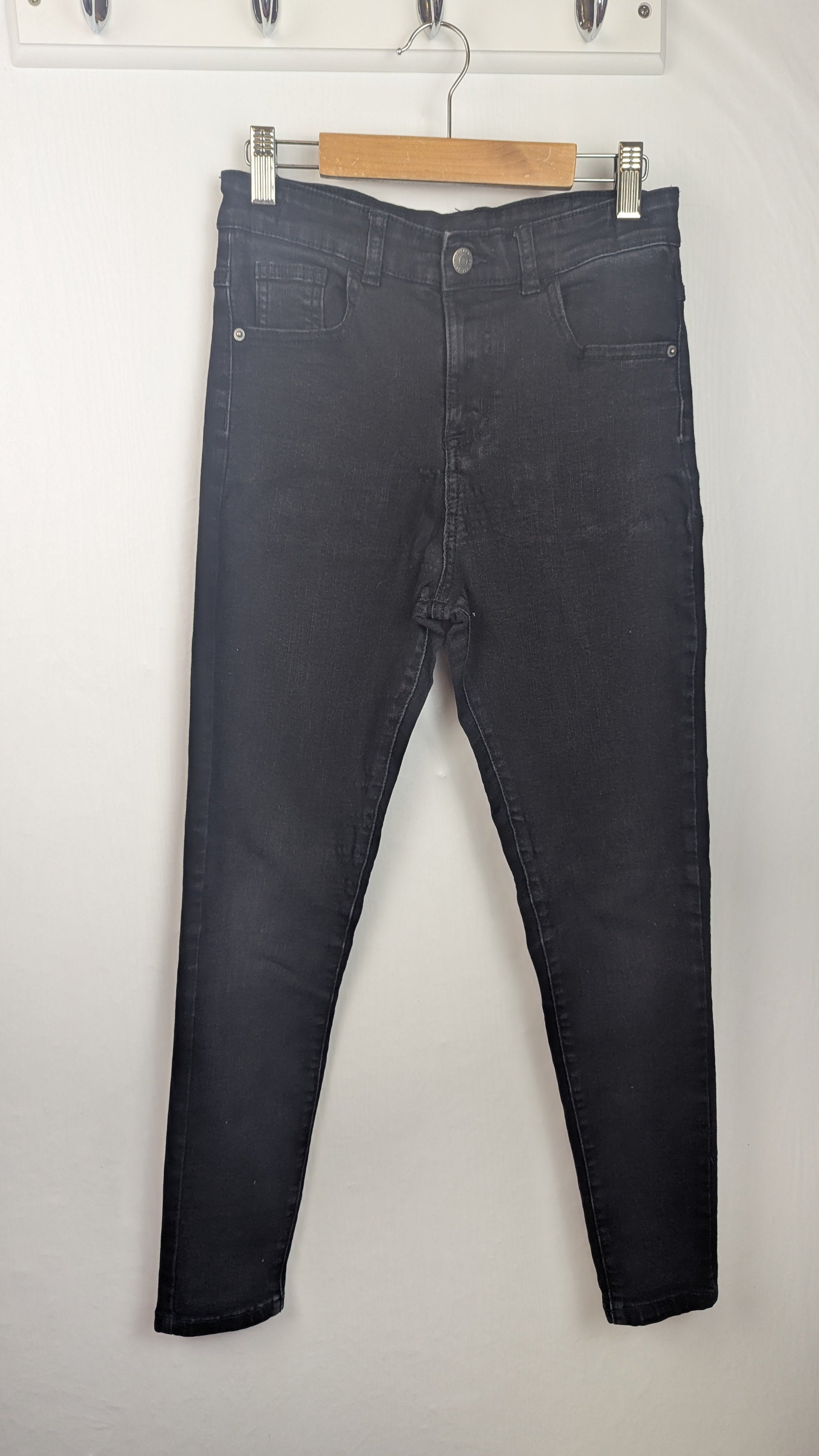 George Black Denim Skinny Jeans - Girls 11 - 12 Years - Little Ones Preloved. Second Hand Children's & Preloved Baby, Kids, Girls & Boys Clothes. UK online