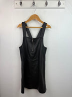 George Black Pleather Dress - Girls 7 - 8 Years - Little Ones Preloved. Second Hand Children's & Preloved Baby, Kids, Girls & Boys Clothes. UK online
