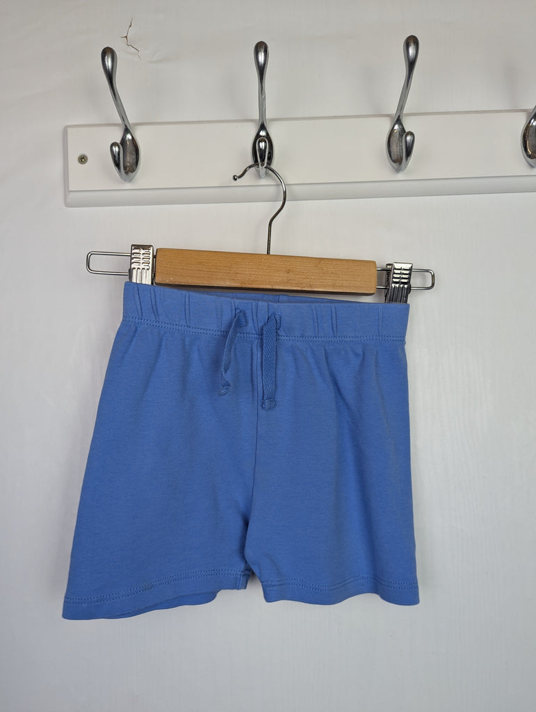 George Blue Shorts - Boys 12-18 Months Little Ones Preloved Used, Preloved, Preworn Baby, Girls & Boys Clothes. Kids & Children's second hand Clothing UK Online. Cheap affordable. Brands including Next, Joules, Nutmeg Morrisons, TU, F&F, H&M.