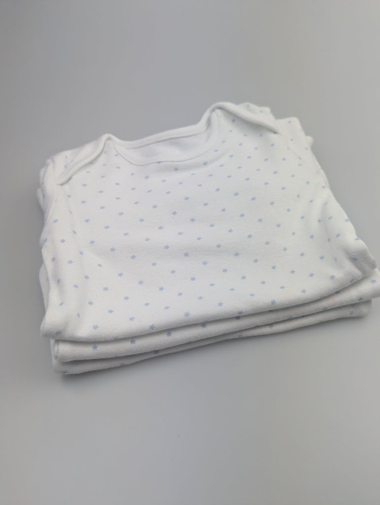 George Blue Star Bodysuits - Boys 3-6 Months Little Ones Preloved Used, Preloved, Preworn Baby, Girls & Boys Clothes. Kids & Children's second hand Clothing UK Online. Cheap affordable. Brands including Next, Joules, Nutmeg Morrisons, TU, F&F, H&M.