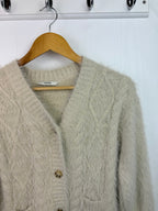 George Buton Fluffy Cardigan - Girls 9 - 10 Years - Little Ones Preloved. Second Hand Children's & Preloved Baby, Kids, Girls & Boys Clothes. UK online
