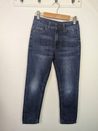 George Dark Blue Denin Jeans - Boys 7 - 8 Years - Little Ones Preloved. Second Hand Children's & Preloved Baby, Kids, Girls & Boys Clothes. UK online