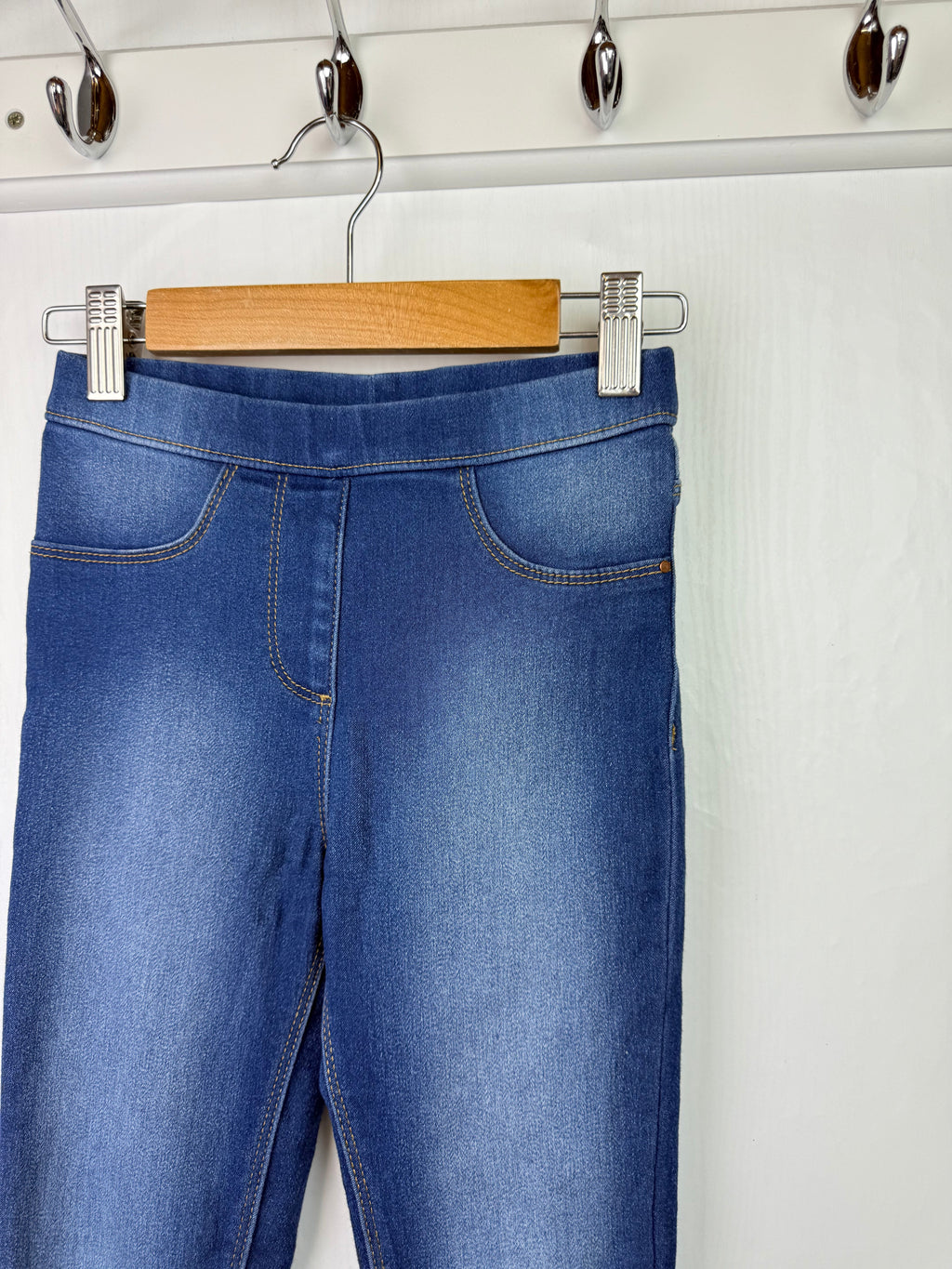 George Denim Jeggings - Girls 6 - 7 Years - Little Ones Preloved. Second Hand Children's & Preloved Baby, Kids, Girls & Boys Clothes. UK online