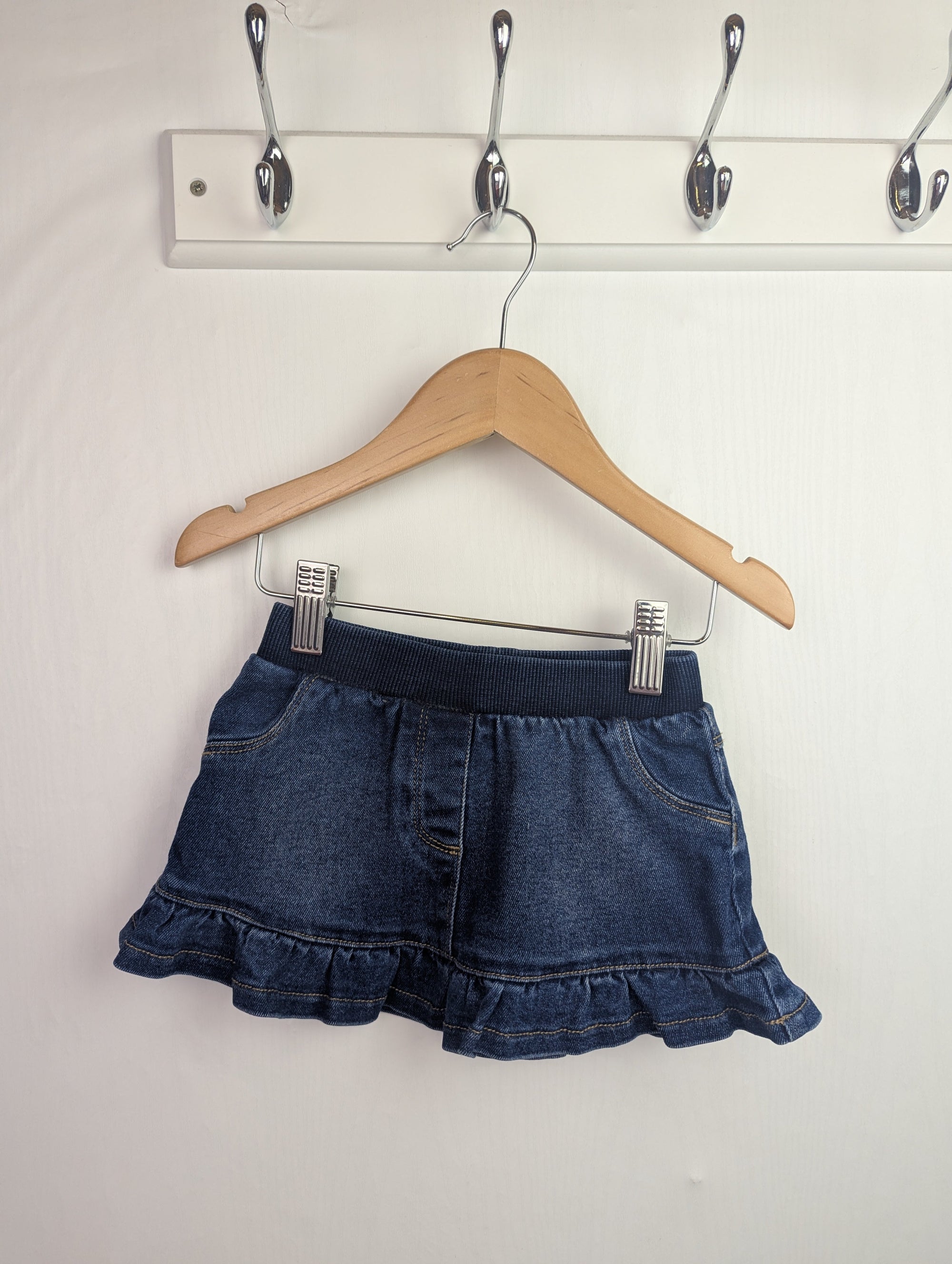 George Denim Skirt - Girls 18 - 24 Months - Little Ones Preloved. Second Hand Children's & Preloved Baby, Kids, Girls & Boys Clothes. UK online