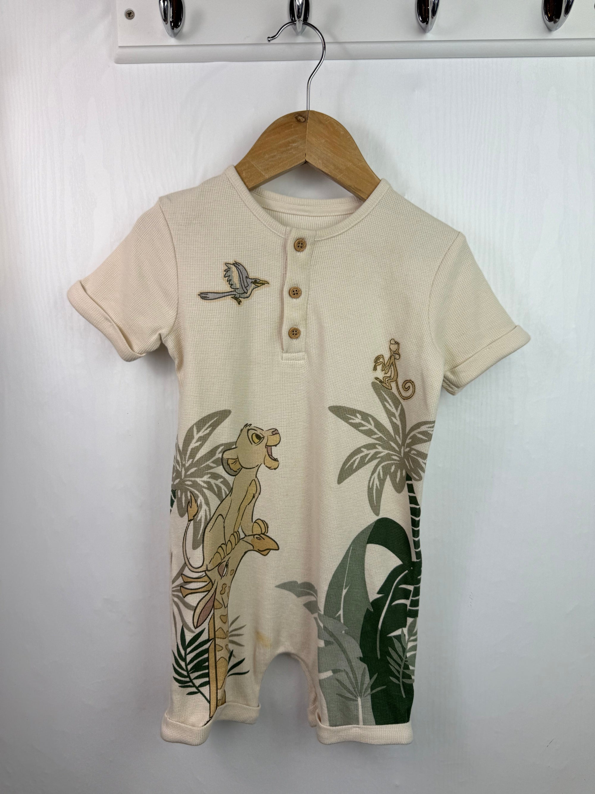 George Disney Lion King Romper - Boys 18 - 24 Months - Little Ones Preloved. Second Hand Children's & Preloved Baby, Kids, Girls & Boys Clothes. UK online