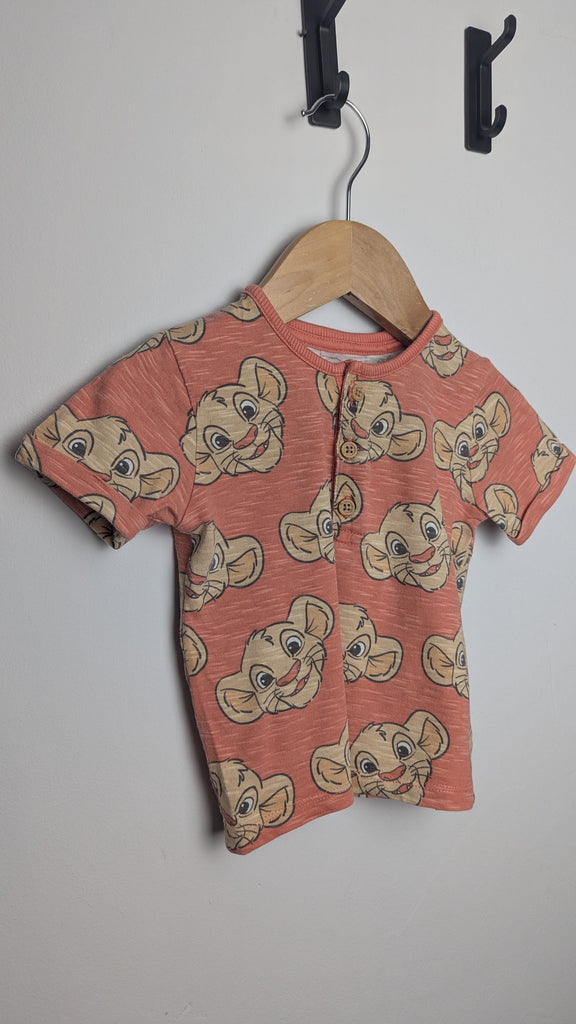 George Disney Lion King Top - Boys 6-9 Months Little Ones Preloved Used, Preloved, Preworn & Second Hand Baby, Kids & Children's Clothing UK Online. Cheap affordable. Brands including Next, Joules, Nutmeg Morrisons, TU, F&F, H&M.