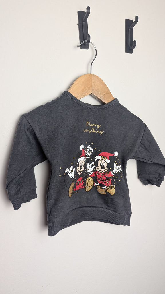 George Disney Minnie Mouse Christmas Jumper - Girls 3-6 Months Little Ones Preloved Used, Preloved, Preworn & Second Hand Baby, Kids & Children's Clothing UK Online. Cheap affordable. Brands including Next, Joules, Nutmeg Morrisons, TU, F&F, H&M.