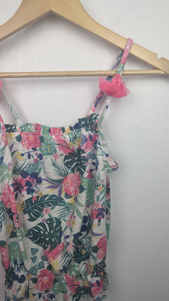 George Floral Strap Top - Girls 11-12 Years George Used, Preloved, Preworn & Second Hand Baby, Kids & Children's Clothing UK Online. Cheap affordable. Brands including Next, Joules, Nutmeg Morrisons, TU, F&F, H&M.