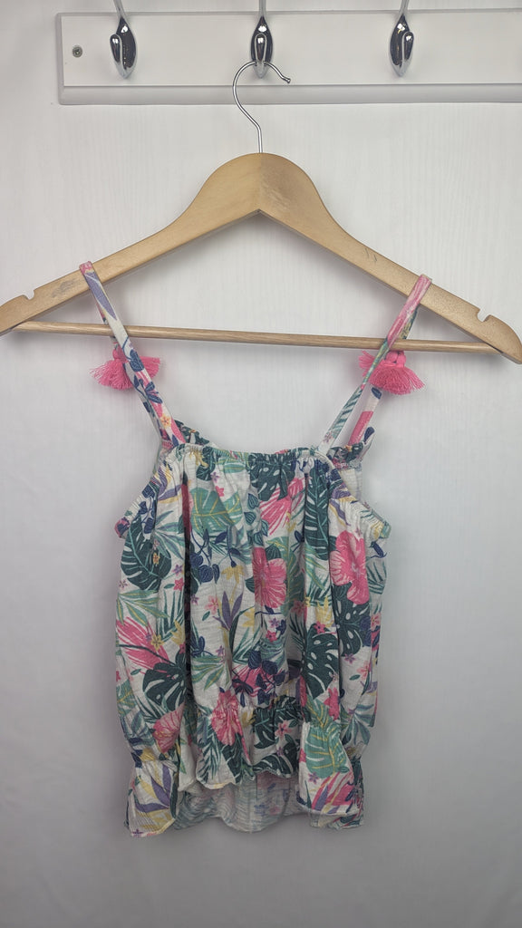 George Floral Strap Top - Girls 11-12 Years George Used, Preloved, Preworn & Second Hand Baby, Kids & Children's Clothing UK Online. Cheap affordable. Brands including Next, Joules, Nutmeg Morrisons, TU, F&F, H&M.