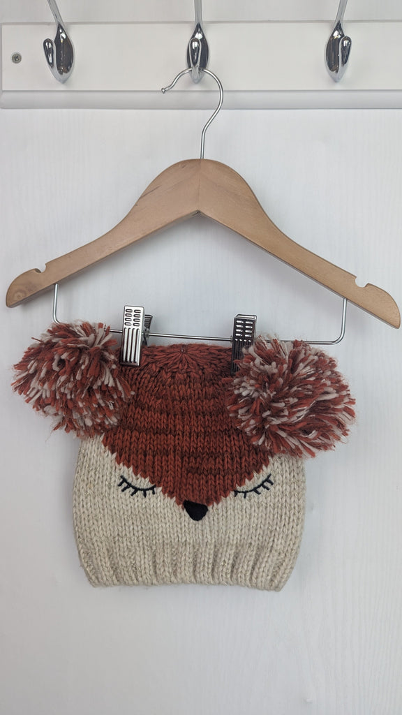 George Fox Medium Knit Winter Hat - Unisex 4-8 Years George Used, Preloved, Preworn & Second Hand Baby, Kids & Children's Clothing UK Online. Cheap affordable. Brands including Next, Joules, Nutmeg Morrisons, TU, F&F, H&M.