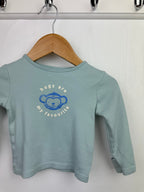 George Green Hugs Long Sleeve Top - Boys 6 - 9 Months - Little Ones Preloved. Second Hand Children's & Preloved Baby, Kids, Girls & Boys Clothes. UK online