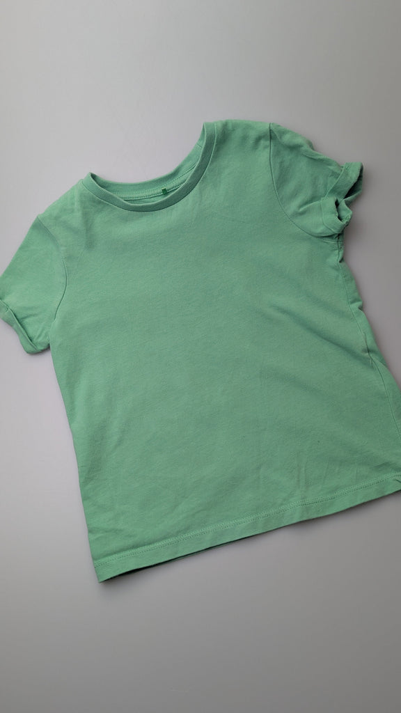 George Green Short Sleeve Top - Girls 3-4 Years Little Ones Preloved Used, Preloved, Preworn Baby, Girls & Boys Clothes. Kids & Children's second hand Clothing UK Online. Cheap affordable. Brands including Next, Joules, Nutmeg Morrisons, TU, F&F, H&M.