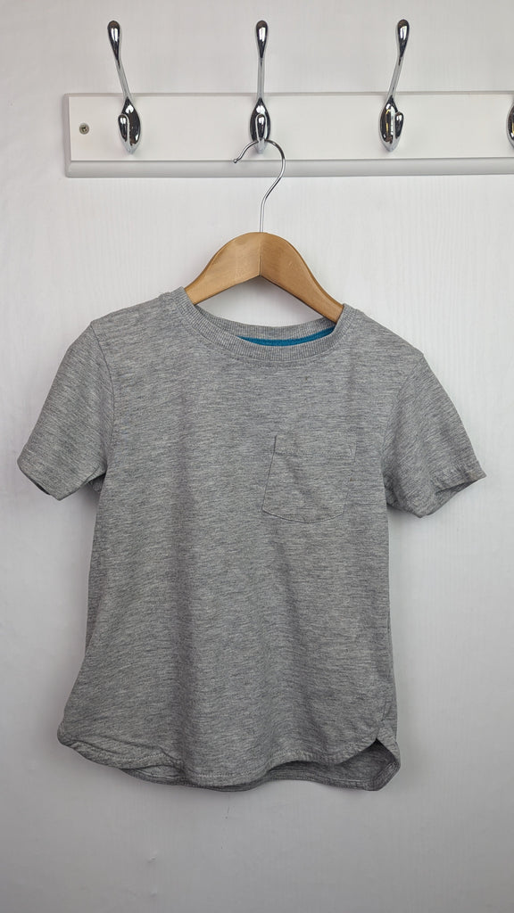 George Grey Short Sleeve Top - Boys 3-4 Years Little Ones Preloved Used, Preloved, Preworn & Second Hand Baby, Kids & Children's Clothing UK Online. Cheap affordable. Brands including Next, Joules, Nutmeg Morrisons, TU, F&F, H&M.