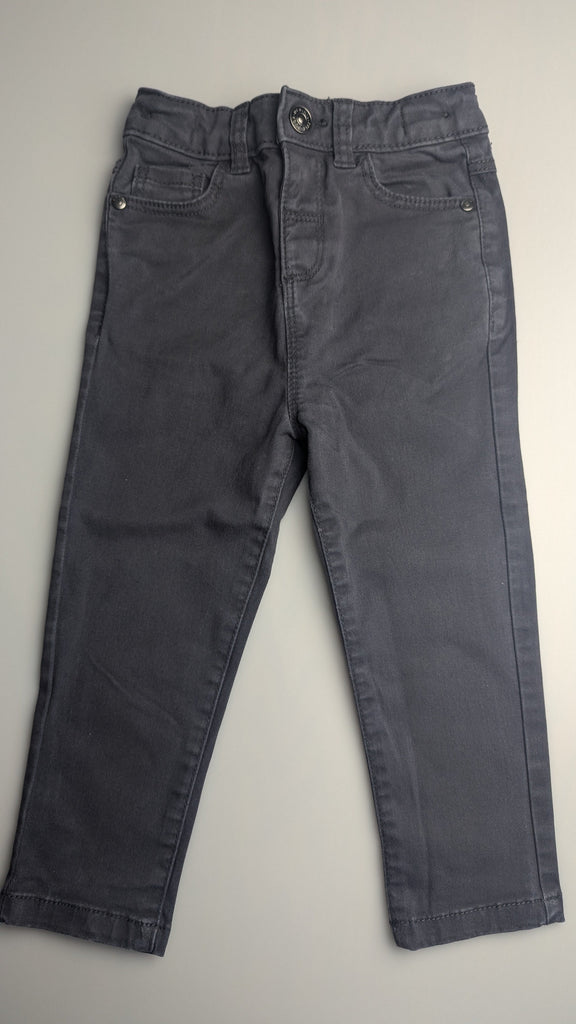 George Grey Skinny Trousers - Boys 2-3 Years George Used, Preloved, Preworn & Second Hand Baby, Kids & Children's Clothing UK Online. Cheap affordable. Brands including Next, Joules, Nutmeg Morrisons, TU, F&F, H&M.