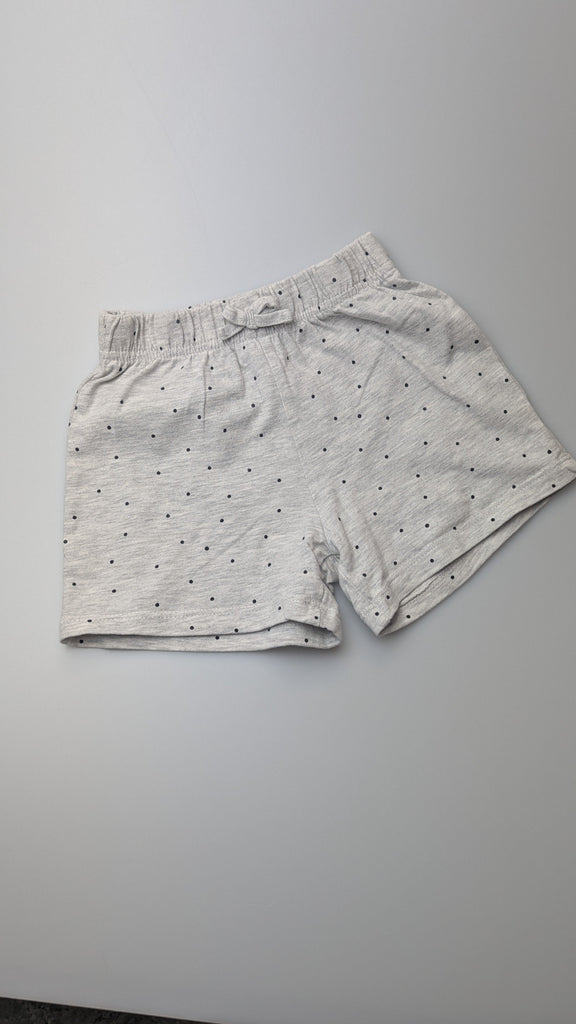 George Grey Spotty Shorts - Girls 2-3 Years Little Ones Preloved Used, Preloved, Preworn Baby, Girls & Boys Clothes. Kids & Children's second hand Clothing UK Online. Cheap affordable. Brands including Next, Joules, Nutmeg Morrisons, TU, F&F, H&M.