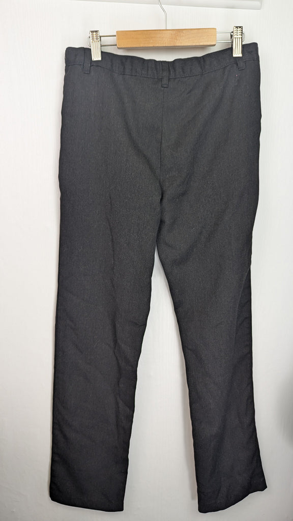 George Grey Straight Leg School Trousers - Boys 13-14 Years George Used, Preloved, Preworn & Second Hand Baby, Kids & Children's Clothing UK Online. Cheap affordable. Brands including Next, Joules, Nutmeg Morrisons, TU, F&F, H&M.