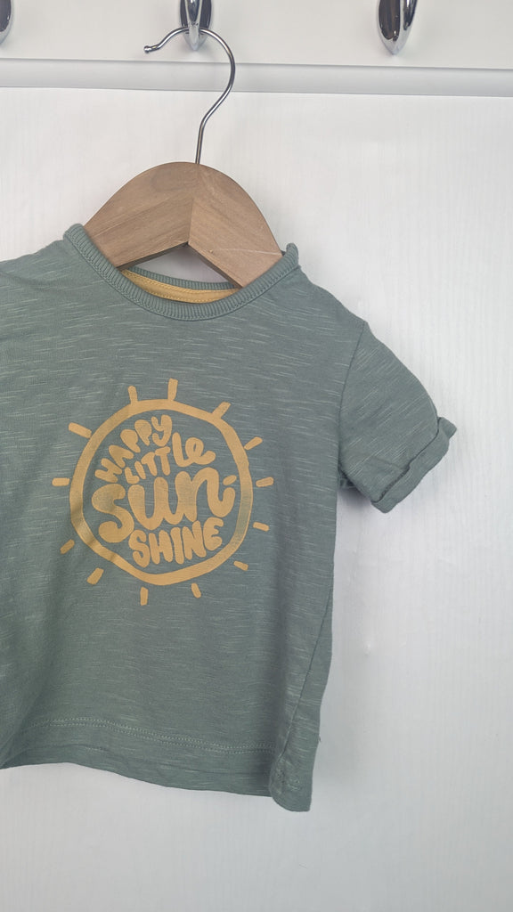 George Happy Little Sunshine Top - Boys 3-6 Months George Used, Preloved, Preworn & Second Hand Baby, Kids & Children's Clothing UK Online. Cheap affordable. Brands including Next, Joules, Nutmeg Morrisons, TU, F&F, H&M.