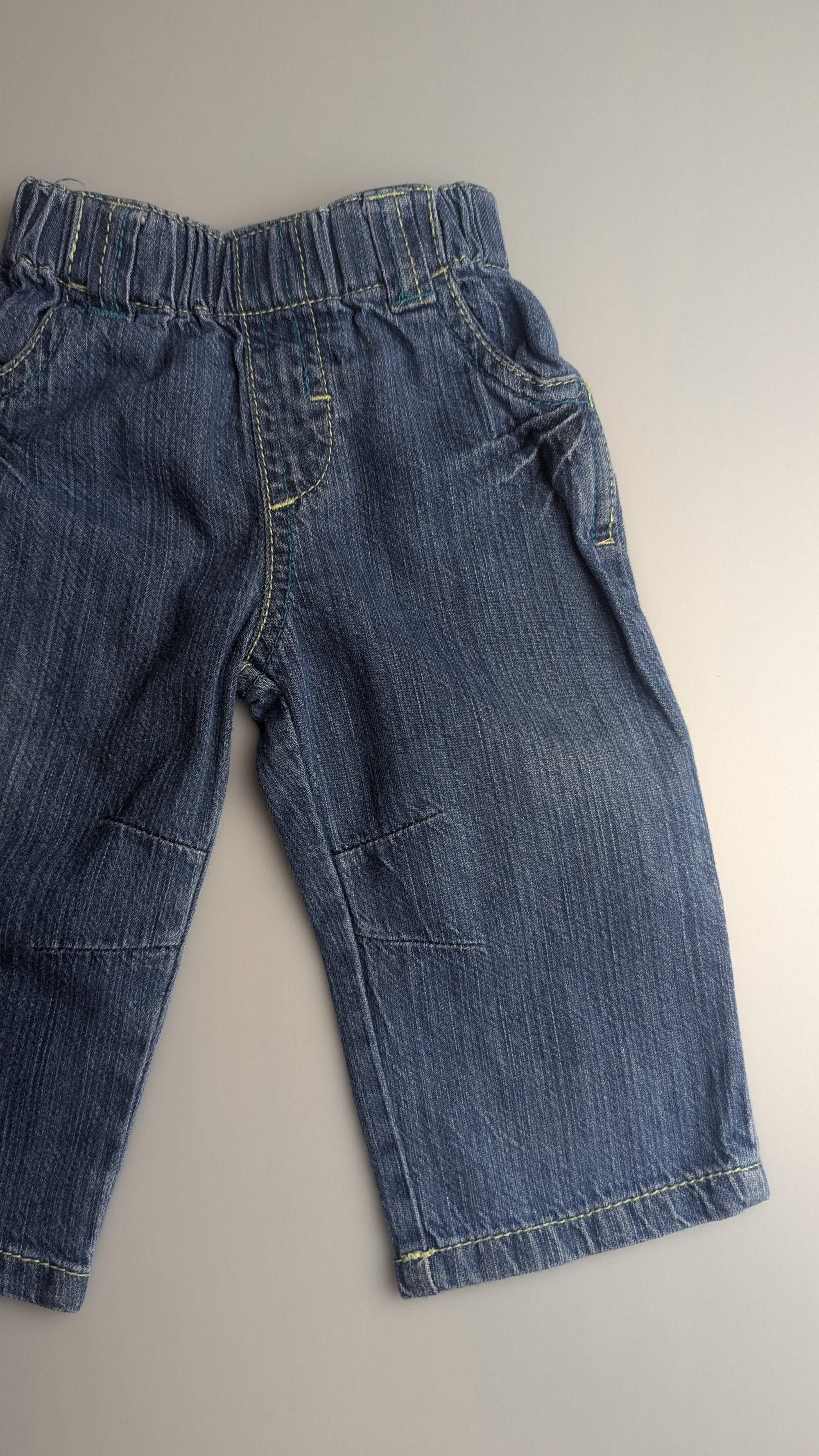 George Light Denim Trousers - Boys 3 - 6 Months - Little Ones Preloved. Second Hand Children's & Preloved Baby, Kids, Girls & Boys Clothes. UK online