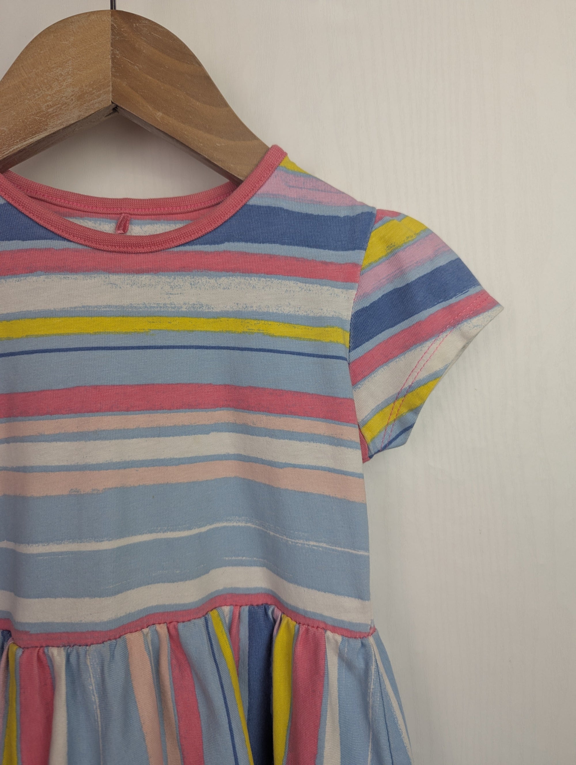 George Multicoloured Dress - Girls 3 - 4 Years - Little Ones Preloved. Second Hand Children's & Preloved Baby, Kids, Girls & Boys Clothes. UK online