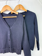 George Navy School Cardigans - Girls 3 - 4 Years - Little Ones Preloved. Second Hand Children's & Preloved Baby, Kids, Girls & Boys Clothes. UK online