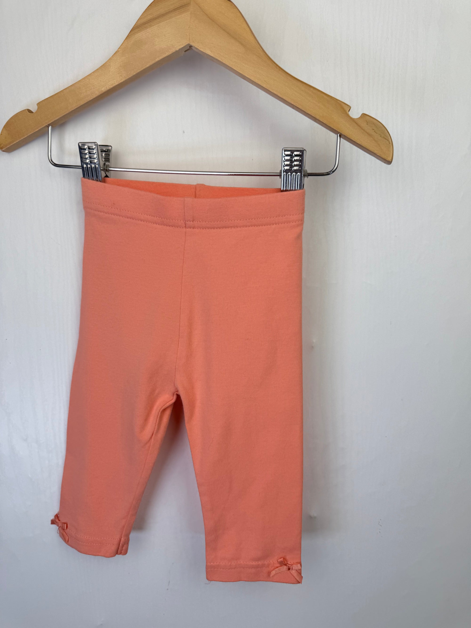 George Orange Leggings - Baby Girls 3 - 6 Months - Little Ones Preloved. Second Hand Children's & Preloved Baby, Kids, Girls & Boys Clothes. UK online