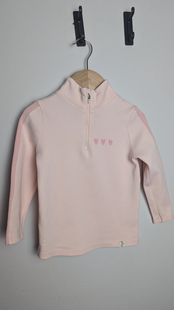 George Pink Billie Faiers Half Zip Jumper - Girls 3-4 Years Little Ones Preloved Used, Preloved, Preworn & Second Hand Baby, Kids & Children's Clothing UK Online. Cheap affordable. Brands including Next, Joules, Nutmeg Morrisons, TU, F&F, H&M.