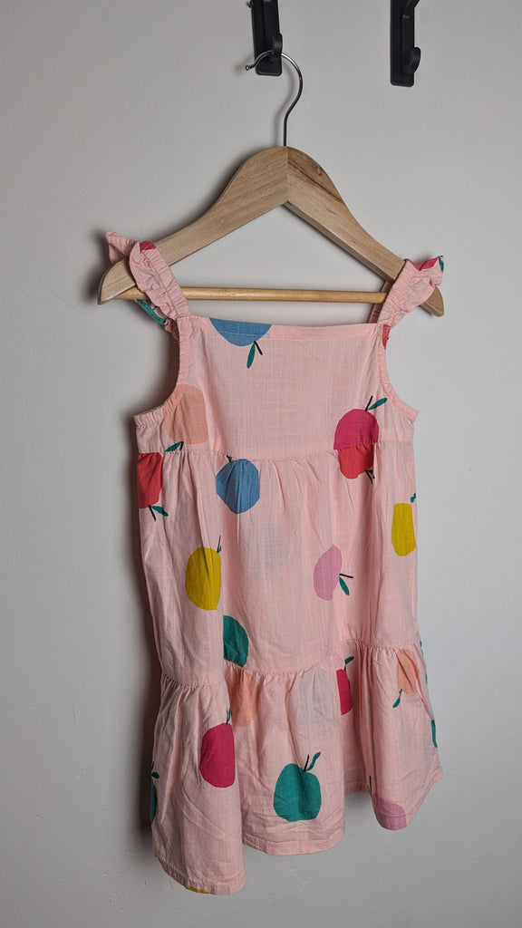 George Pink Fruit Tiered Dress - Girls 2-3 Years Little Ones Preloved Used, Preloved, Preworn Baby, Girls & Boys Clothes. Kids & Children's second hand Clothing UK Online. Cheap affordable. Brands including Next, Joules, Nutmeg Morrisons, TU, F&F, H&M.