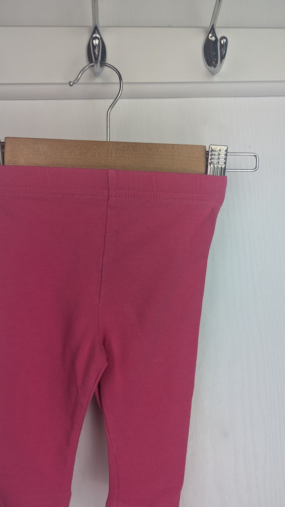 George Pink Leggings - Girls 0-3 Months George Used, Preloved, Preworn Baby, Girls & Boys Clothes. Kids & Children's second hand Clothing UK Online. Cheap affordable. Brands including Next, Joules, Nutmeg Morrisons, TU, F&F, H&M.